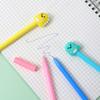 20Pcs Wholesale Creative Cartoon Soft Rubber Dinosaur Gender-neutral Pen, Student Cute Styling Signature Pen Office Supplies