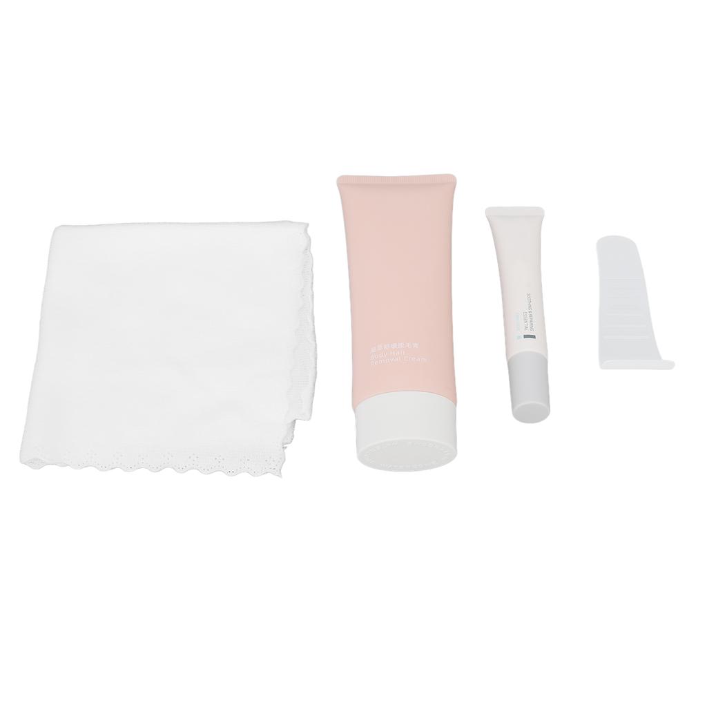 Hair Removal Cream Kit Practical Gentle Easy Painless Depilatory Cream for Women Men