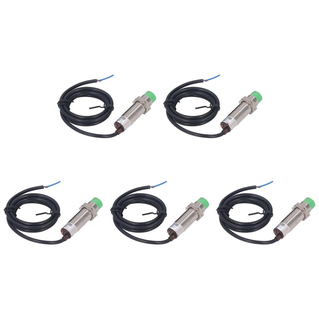 M18 Inductive Proximity Sensor Non Contact Red LED 2 Wire Normally Closed Proximity Switch 10‑36VDC