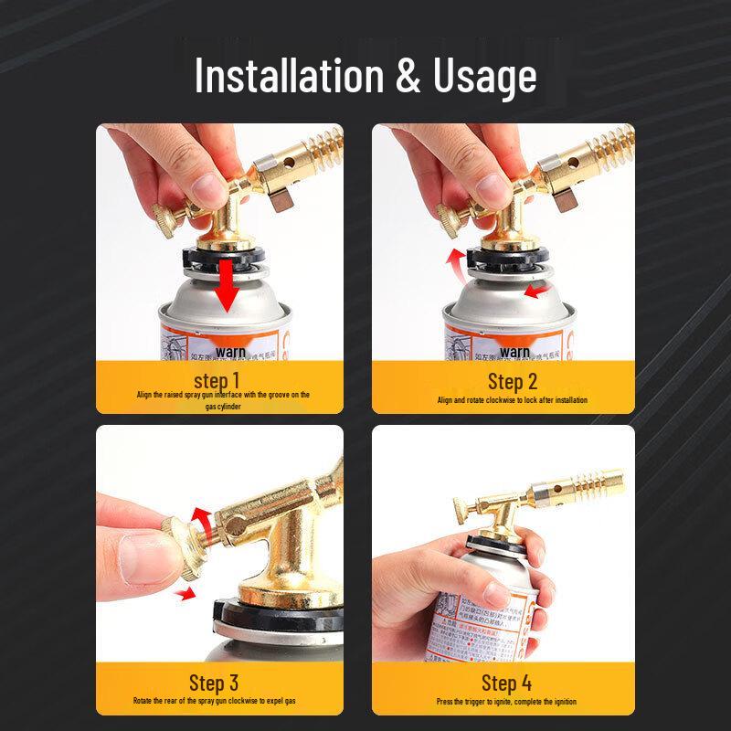 Zhi Shi High-Temperature Butane Torch