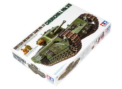 Tamiya Military Miniature Series British Army Infantry Tank Churchill Plastic Model 35210 1/35 No.210 Mk.VII