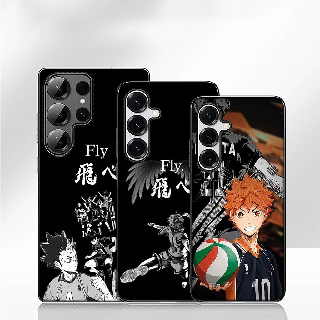 for Samsung Galaxy A55 A54 A25 A36 A17 A26 A35 A33 A34 A14 A37 S8 S9 S20 S21 FE S10 Plus Case Oikawa Tooru Haikyuu Shoyo Hinata