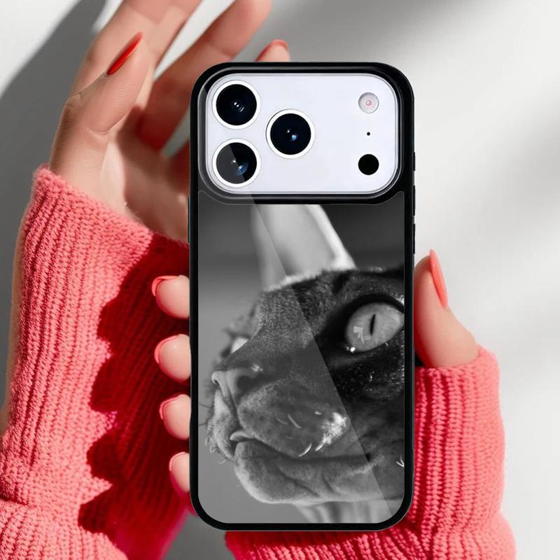 Sphynx Sphinx Cat Phone Case for iPhone 17 Air 16e 15 14 13 Pro Max Back Cover for 12 11 Pro Coque