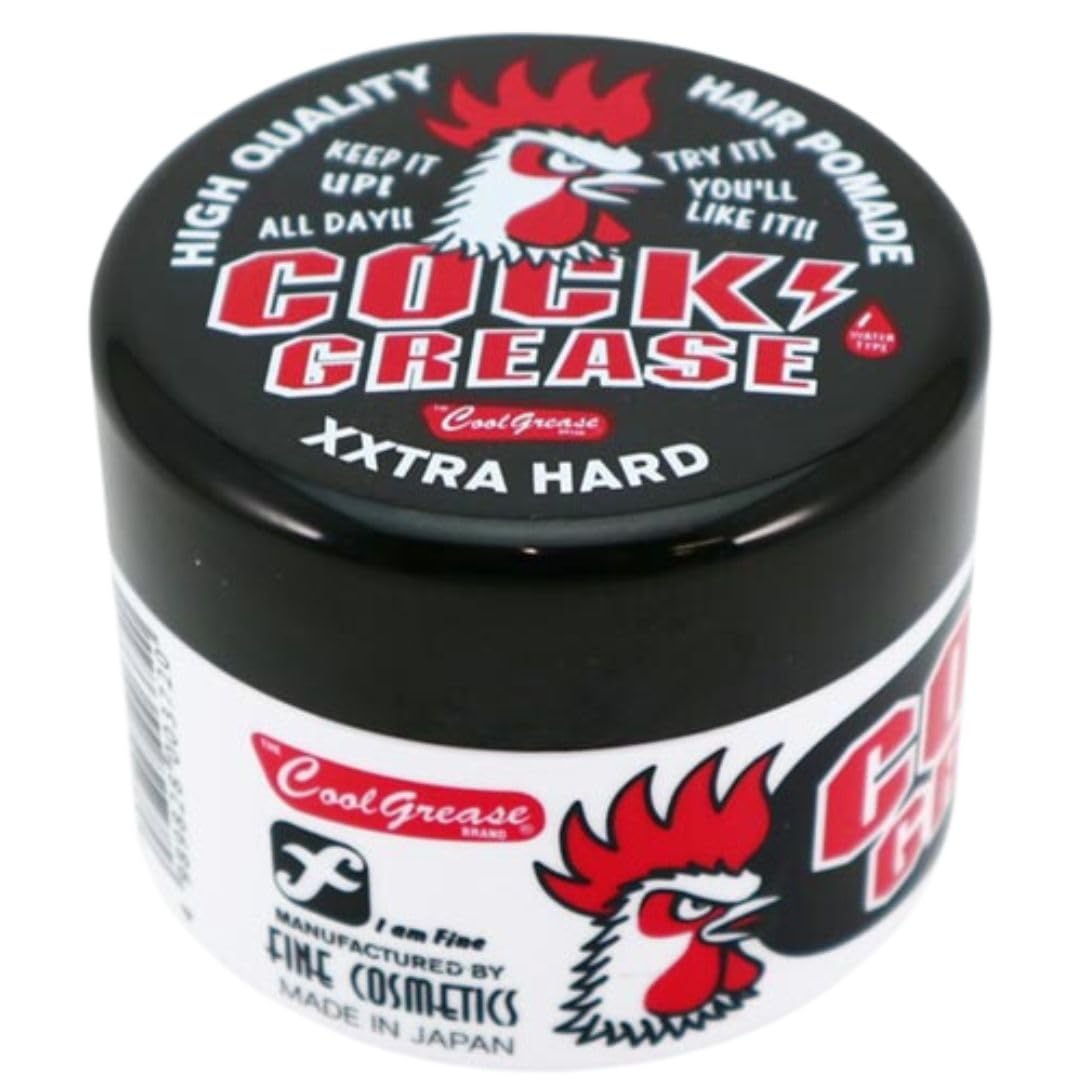 Cook Grease XXX 87g Fine Cosmetics Pomade Men s Wax Cool Grease Grease Sticker Set