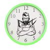 Household Cartoon Tone Clock with Accurate Travel Time, Personalized and Creative Silent Wall Clock with Clear Fonts and Punch-free Quartz Clock