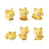 Miniature Fox Resin Ornament - Cute Home or Car Decoration