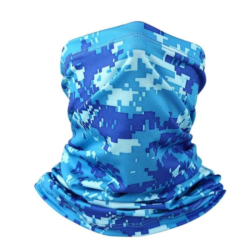Multi-Purpose Turban Riding Scarf Cycling Bandana Men Women Neck Cover Sunscreen Ice Silk Outdoor Fishing Hiking Headwear Mask