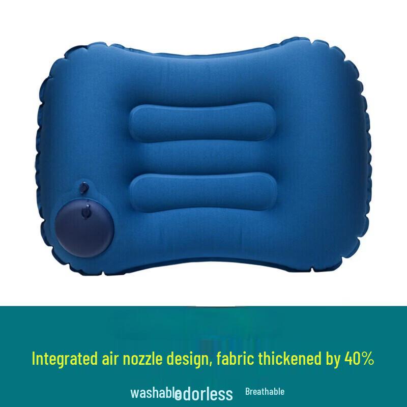 OEING Portable Press-Type Inflatable Travel Pillow