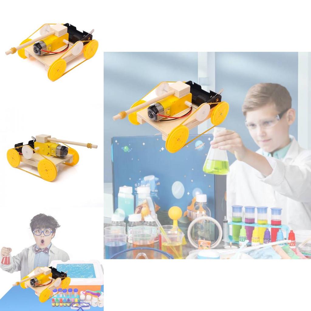 Mini Diy Electric Tank For Kids Stem Educational Science Experiment