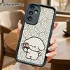 Phone Case: 2D Flat Samsung Galaxy A34 A35 M05 M06 S20 S22 S21 FE Plus 5G Protective Case, Bouquet Little White Dog, Christmas and Halloween Gifts