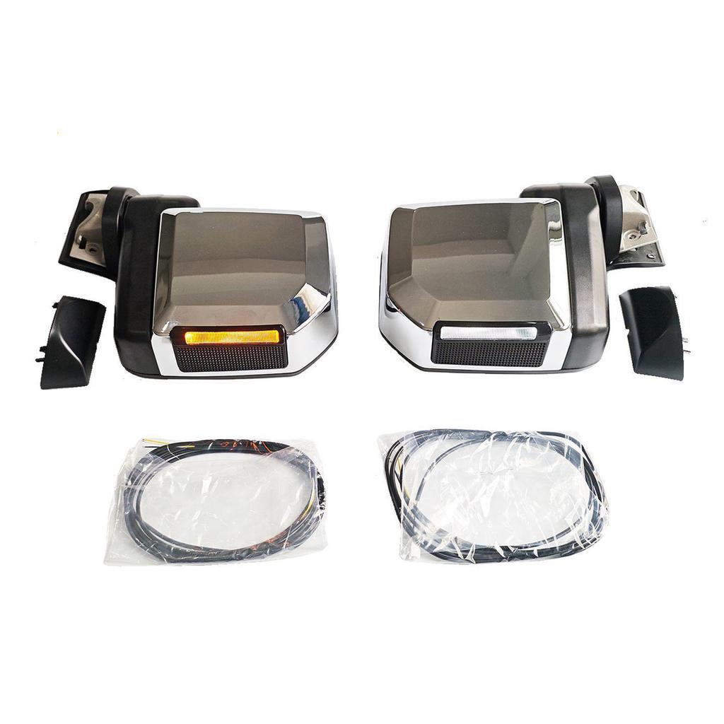 Electroplated Folding Side Rearview Mirror for Toyota Land Cruiser LC76, 79, and 71 Series