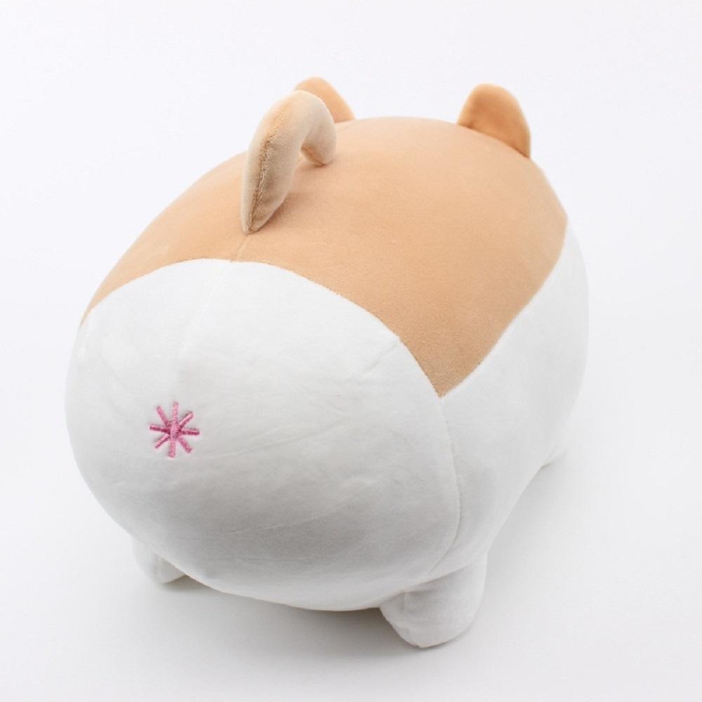 1pcs 40CM Cute Fat Shiba Inu Dog Plush Toy Stuffed Soft Animal Pillow Cushion For Children Kids Birthday Xmas Gifts