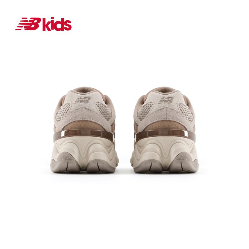 New Balance Kids' 9060EX Athletic Shoes - Grey/Khaki