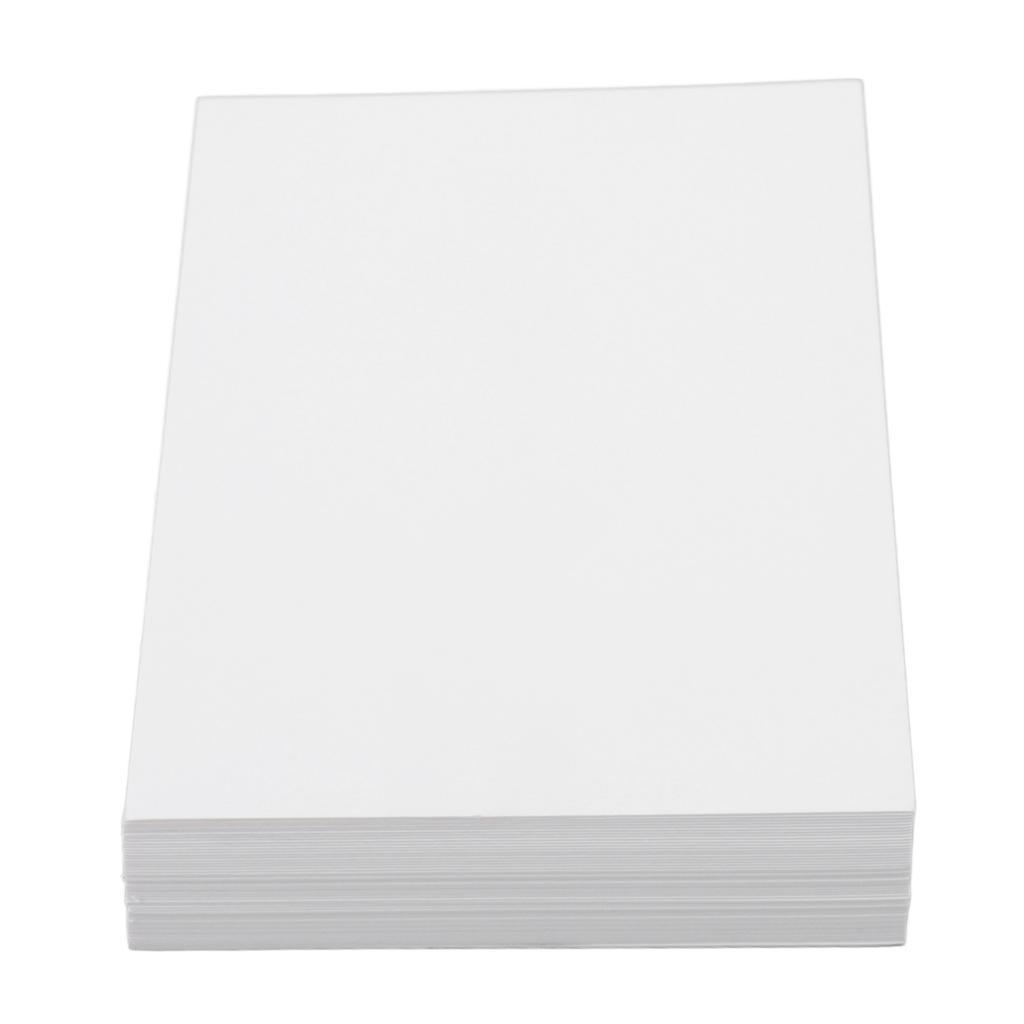 Satın alın 50Pcs White Cardstock Paper Support Duplex Printing Fast