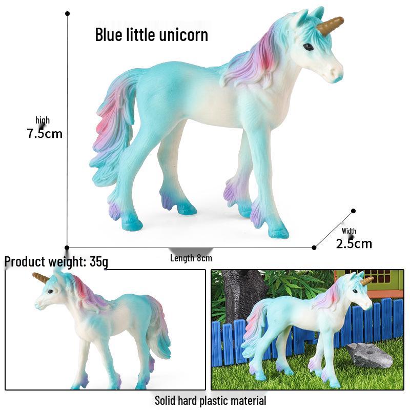 European Mythology Pegasus & Unicorn Children's Toy Figurine Set