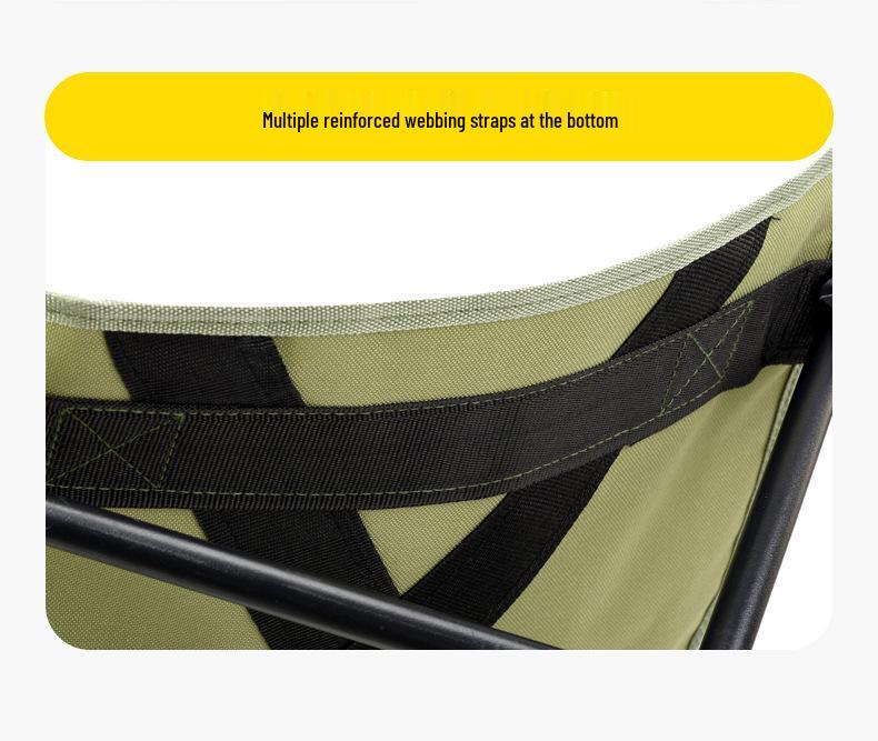 High Back Reclining Moon Chair & Portable Picnic Table Set