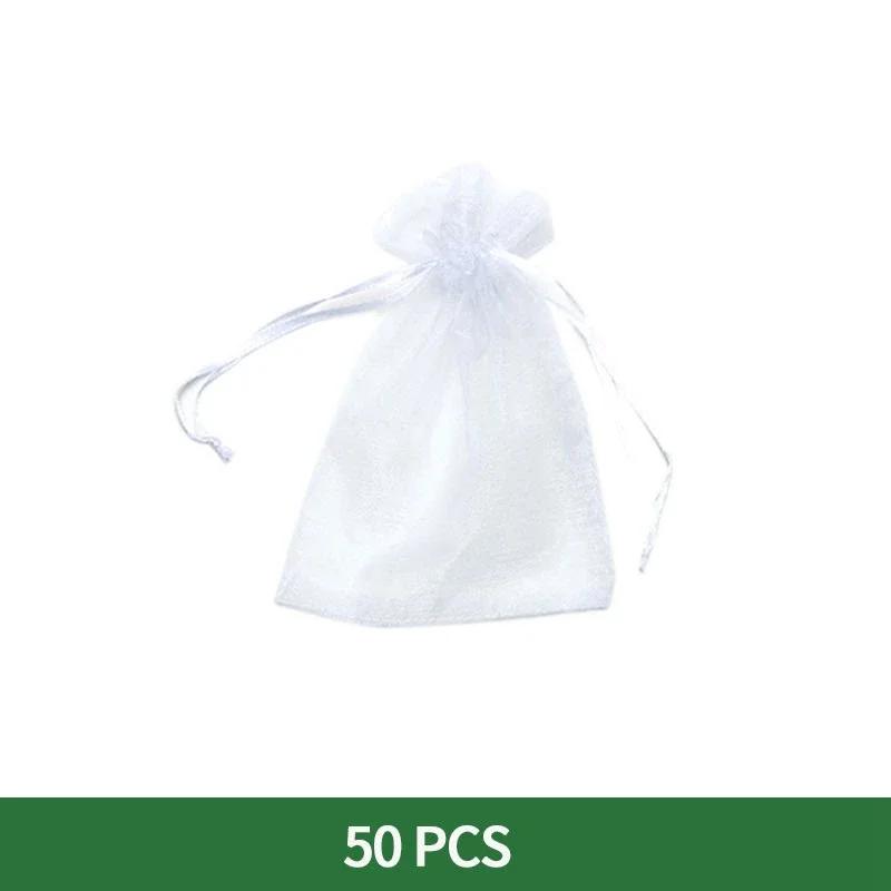 50pcs Fruit Protection Bags Pest Control Anti-Bird Garden Netting Strawberry Bags Mesh Grapes Bag Drawstring Planter Grow Bags