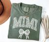 Comfort Colors Mimi Floral Shirt, Mimi Mothers Day Gift For Grandma Top, Coquette Mimi Tee, New Mimi Pregnancy Reveal Gift, Nana Crewneck