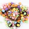 100pcs Colorful Mini Foam Easter Eggs Fake Bird Eggs DIY Happy Easter Decoration 2026 Home Party Decor Kids Gifts Favor