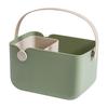 Cesta de Almacenamiento para Ducha de Baño Diseño Color Block Potenciador de Espacio Práctico y Elegante Material Impermeable Duradero