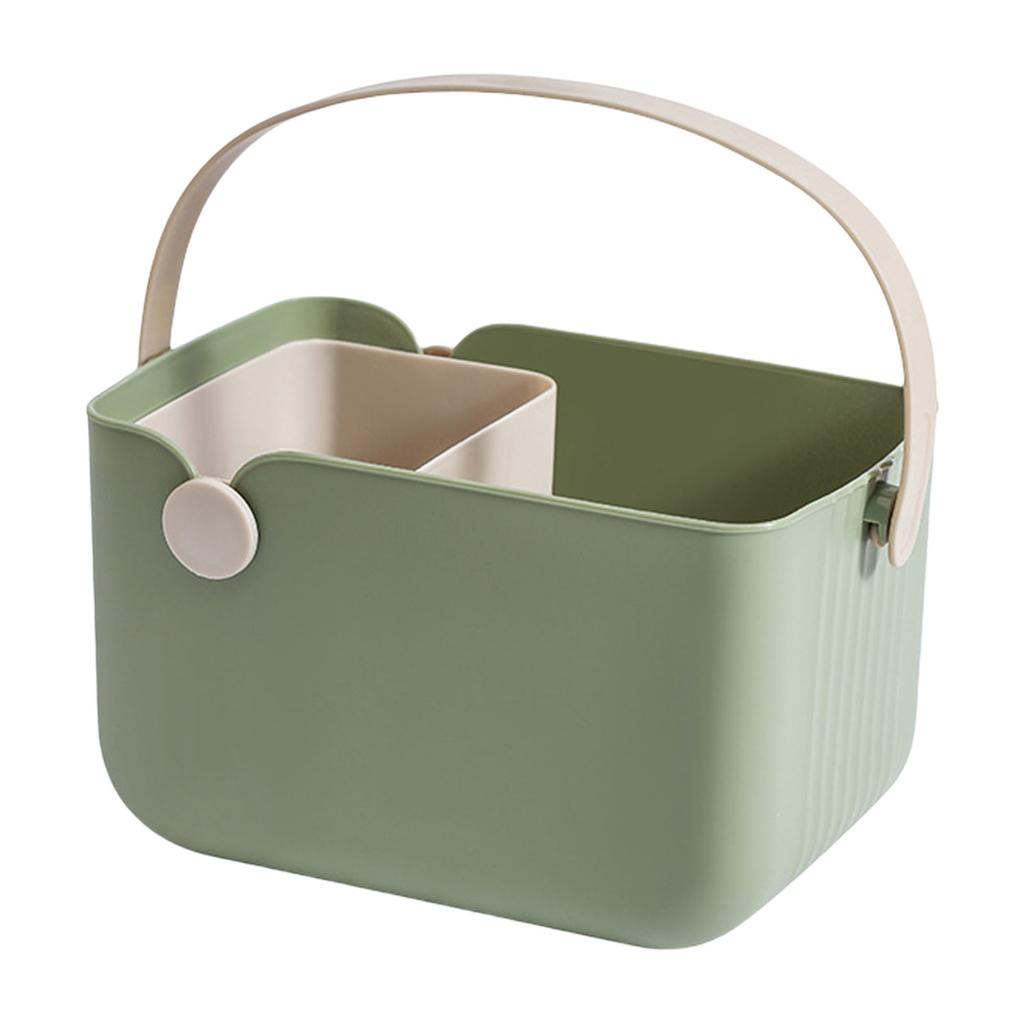 Cesta de Almacenamiento para Ducha de Baño Diseño Color Block Potenciador de Espacio Práctico y Elegante Material Impermeable Duradero