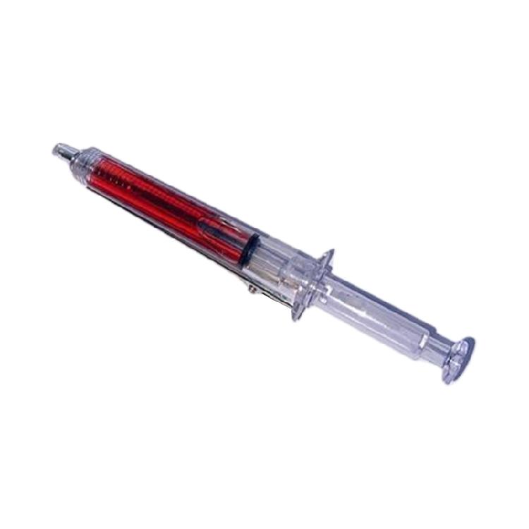 

Syringe Shape Hair Pins for Long Hair Geometric Y2K Hair Barrette for Party 1 червоний