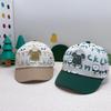 Gorra de Béisbol Transpirable de Dibujos Animados para Bebé - Protección Solar para Primavera y Otoño