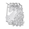 Horse Cutting Dies Carbon Steel Embossing Die Cuts Decorative Stencil for Gift Card Making DIY Scrapbooking Photo Albums