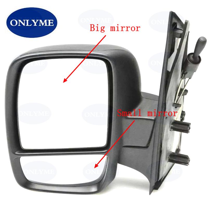 Car Mpv Heated Convex Mirror Glass For Fiat Scudo 2007 2008 2009 2010 2011 2012 2013 2014 2015