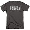The Batman "Text On Gray" T-Shirt - To 5X