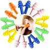 5/10 Pairs Silicone Soundproof Earplugs Mixed Colors Soft Reusable Suitable For Sleeping Swimming Learning YMY