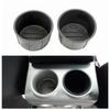 2x Rear Console Cup Holder Rubber ert Liner 9L3Z1513562B For Ford F150 09-14