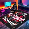 Custom Name Personalized Bayer 04 Leverkusen Print Carpet, Versatile Home Decor Rug, for Playroom, Apartment, Balcony, Entryway, Hallway Gift