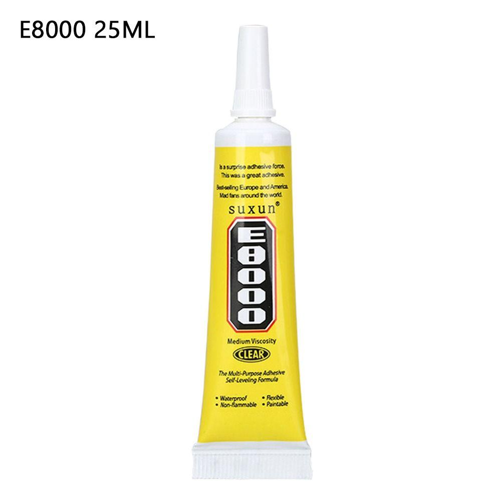 Transparent Phone Repair Glue E8000 Mobile Screen Adhesive  Jewellery Repair
