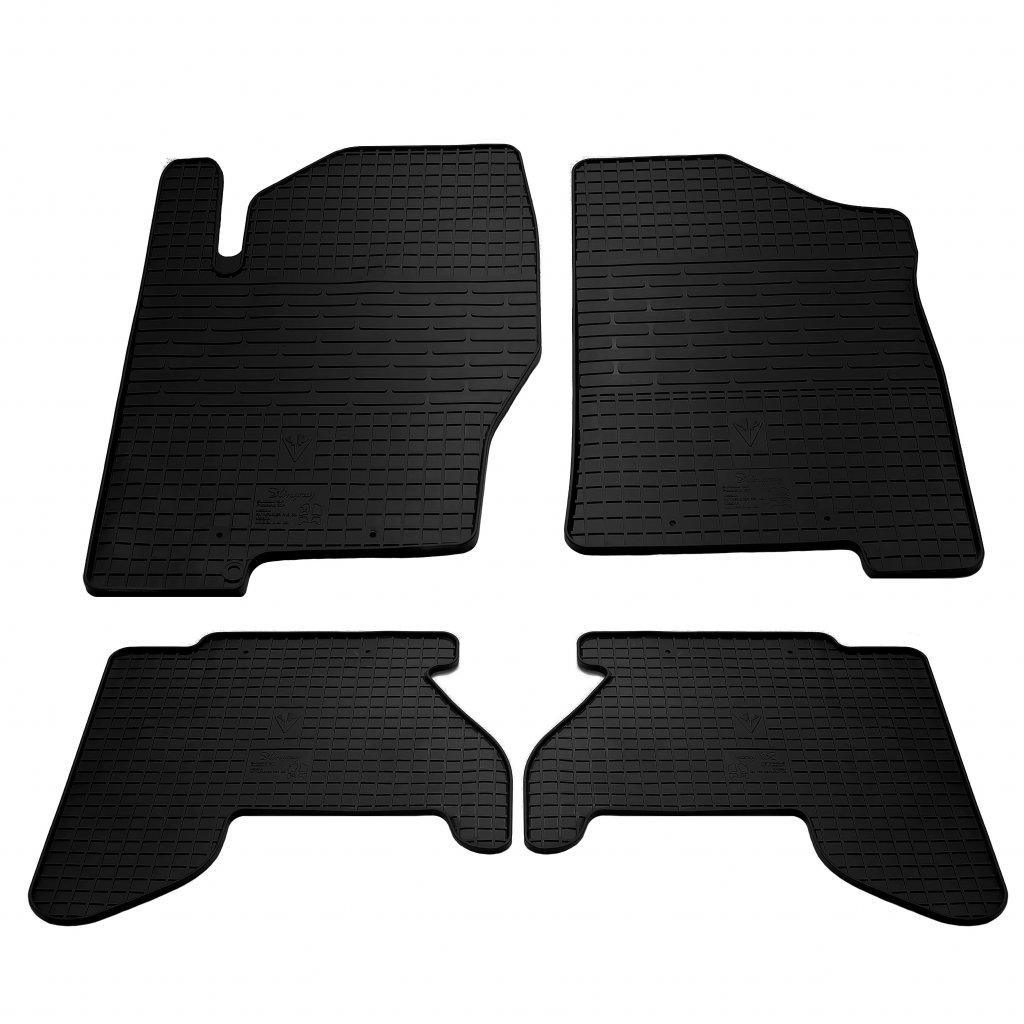 

Резиновые коврики (4 шт, Stingray Premium) для Nissan Navara 2006-2015 гг