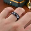 A 1pc Stylish, Versatile, Simple and Durable Titanium Steel Design Ring