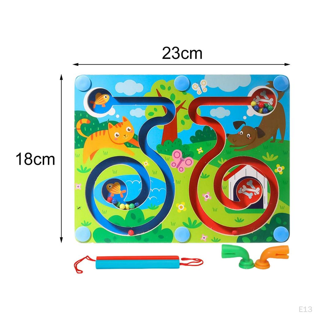 Maze Game Labyrinth Toys Brain Teaser Learning Education Puzzle Children