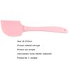 Mixing Spatula High Temperature Resistance Soft with Stand Easy To Clean Detachable Design Stir Pink Silicone Cream
