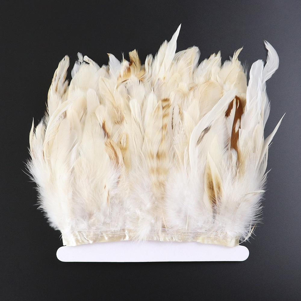 Chicken Feather Cloth Edge Three White Swimming Lace Clothing Accessories Stage Performance Materials Diy Jewelry Accessories New
