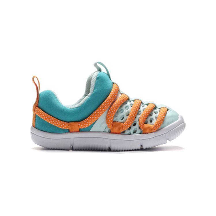 Nike Novice Br Comfortable Non-Slip Shock Absorbing Durable Low-Top Walking Shoes Baby Shoes Blue Orange CK0245-311