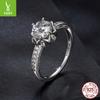 D Color Mozzarella Diamond 1 Carat Ring Earrings Set Women'S S925 Sterling Silver Super Flash Luxury Marriage Proposal Jewelry