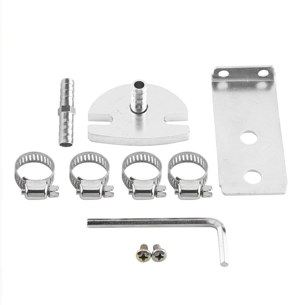 Aluminum Alloy Universal FPR Fuel Pressure Regulator with Gauge Hose 0‑140psi Adjustable