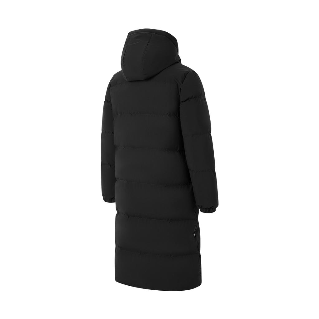 Adidas 600 Fill Warmth Windproof Water-Resistant Hooded Long Knee-Length Thick Down Jacket Unisex Outerwear KC2165