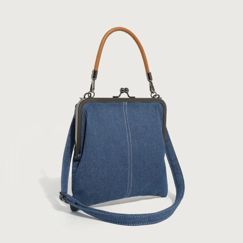 Borsa a tracolla per cellulare in denim dal design unico, da donna, portatile, versatile, squisita, mini borsa a tracolla in jeans