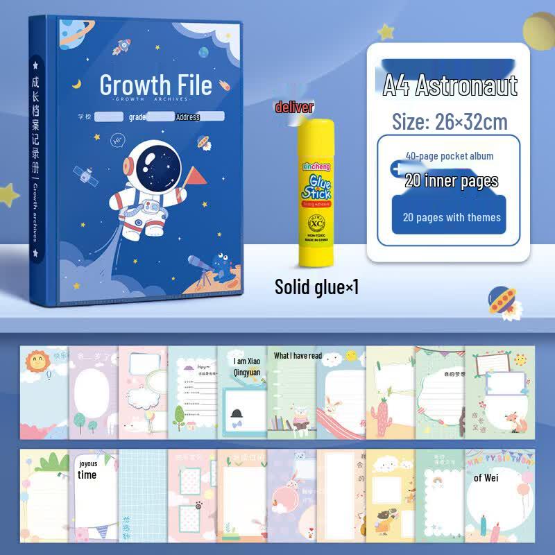 Keepsake and Record Loose-leaf Album