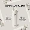 BOTTLE BOTTLE Insulated Water Bottle 24oz with Straw Lid and Handle for Sports Travel Gym Stainless Steel Water Bottles Double-Wall Vacuum Metal