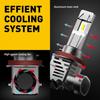 AUXITO H11 H9 H8 Headlight 24000LM LED White Light ZES Low Kit Beam Bulb M3