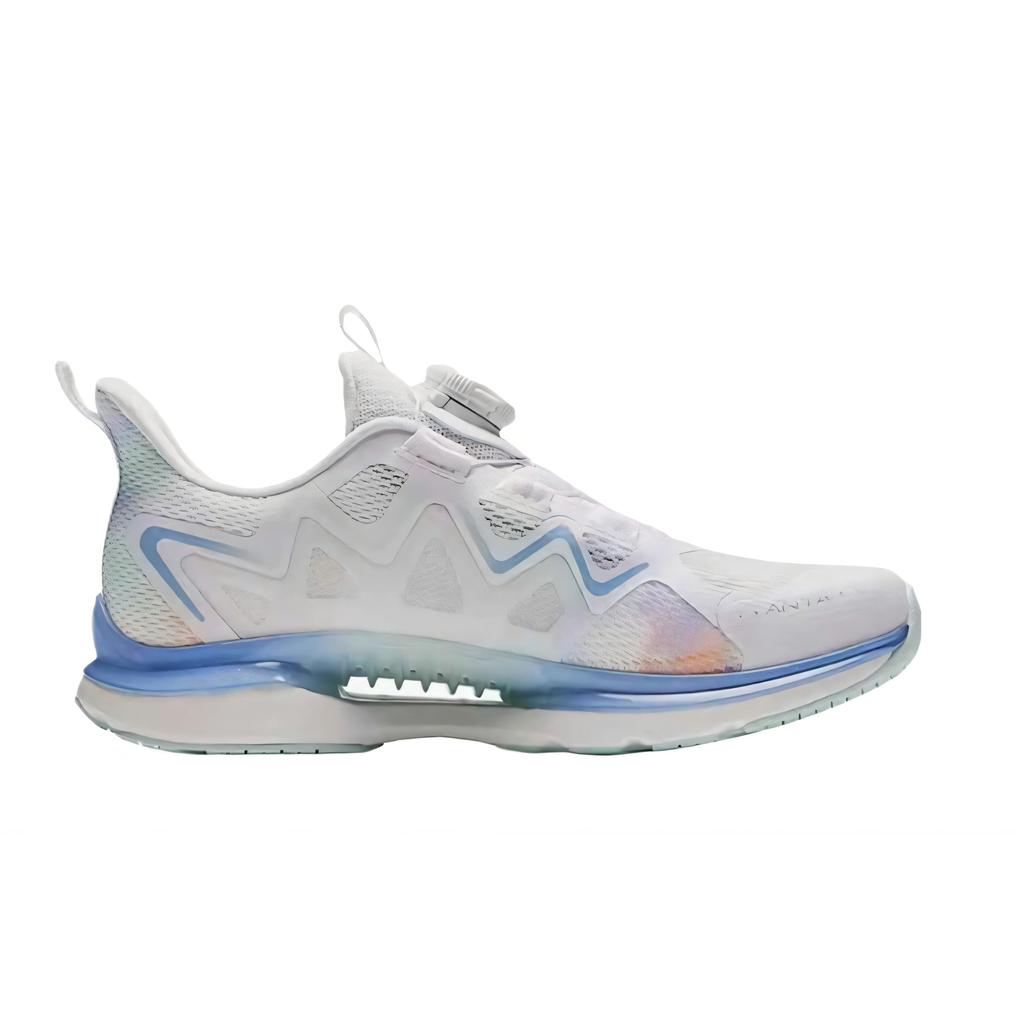 Anta Kids Stubborn Wind 5 Fabric Comfortable Versatile Fashion Simple Shock Absorbing Wear Resistant Low Top Running Shoes 322325516H-1