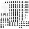 198PCS Motorcycle Sportbike Windscreen Fairing Bolts Kit Fastener Clips Screws for Honda Kawasaki Ducati