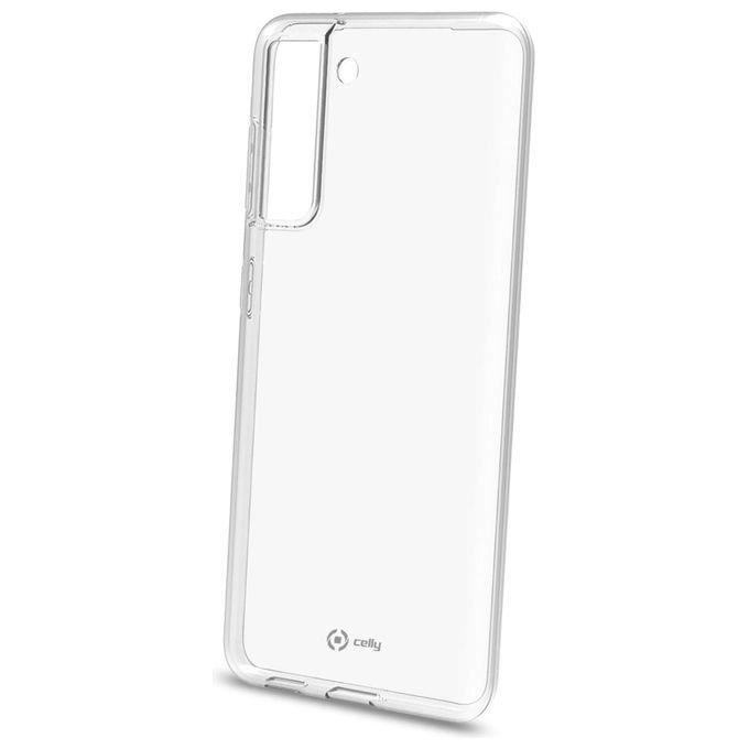 Coque - celly - samsung s21 fe - transparente - souple - protection contre les chocs